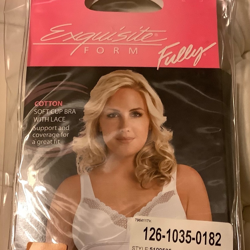 Exquisite Form Fully - Soft Cup Bra with Lace